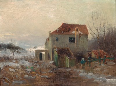Mühle bei Rodaun von Emil Jakob Schindler